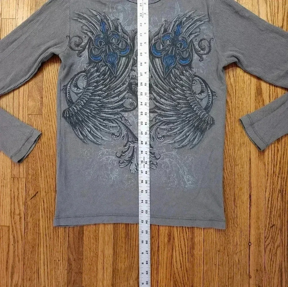 MMA Elite Mens Thermal Shirt Size Small - Picture 4 of 7